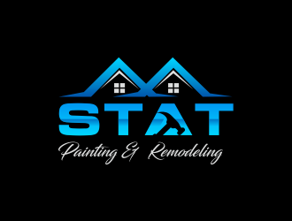 STAT Painting & Remodeling logo design by Greenlight