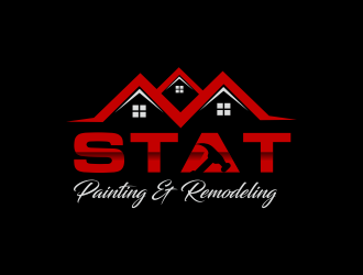 STAT Painting & Remodeling logo design by Greenlight