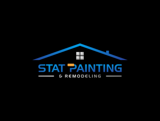 STAT Painting & Remodeling logo design by Franky.