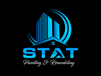 STAT Painting & Remodeling logo design by Greenlight