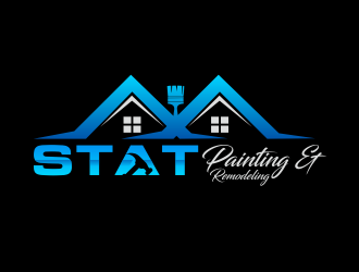 STAT Painting & Remodeling logo design by Greenlight