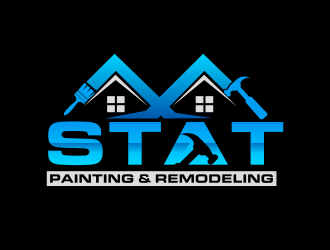 STAT Painting & Remodeling logo design by Greenlight