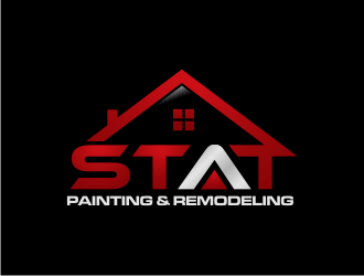 STAT Painting & Remodeling logo design by BintangDesign