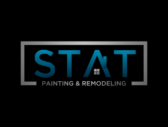 STAT Painting & Remodeling logo design by afra_art