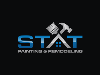 STAT Painting & Remodeling logo design by Rizqy