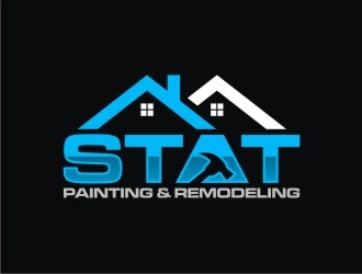 STAT Painting & Remodeling logo design by agil