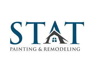 STAT Painting & Remodeling logo design by EkoBooM