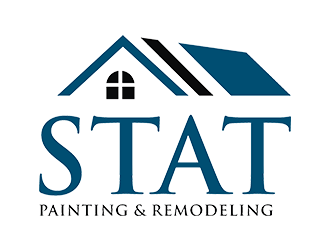 STAT Painting & Remodeling logo design by EkoBooM