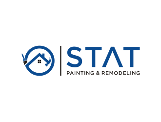 STAT Painting & Remodeling logo design by Barkah