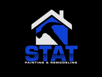 STAT Painting & Remodeling logo design by AamirKhan