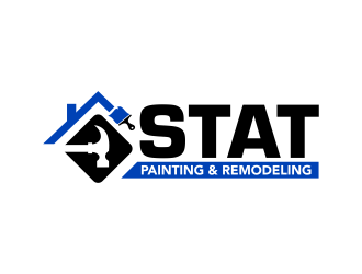 STAT Painting & Remodeling logo design by ingepro