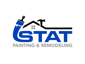 STAT Painting & Remodeling logo design by ingepro