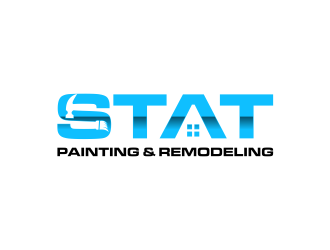 STAT Painting & Remodeling logo design by ammad