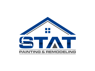 STAT Painting & Remodeling logo design by ammad