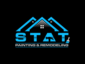 STAT Painting & Remodeling logo design by ammad