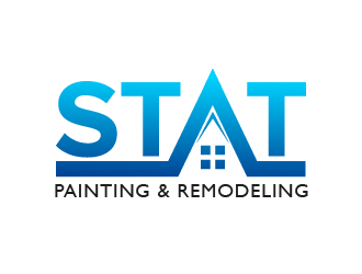 STAT Painting & Remodeling logo design by czars