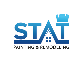 STAT Painting & Remodeling logo design by czars