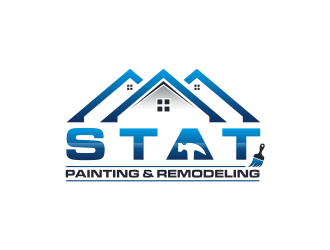 STAT Painting & Remodeling logo design by ammad