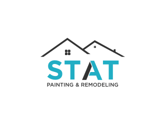 STAT Painting & Remodeling logo design by Asani Chie