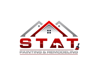 STAT Painting & Remodeling logo design by ammad