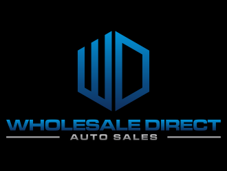 Wholesale Direct Auto Sales  logo design by p0peye