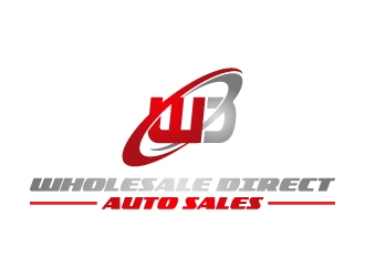 Wholesale Direct Auto Sales  logo design by aryamaity