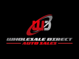 Wholesale Direct Auto Sales  logo design by aryamaity