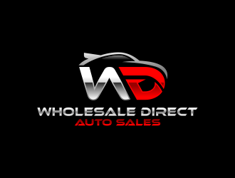 Wholesale Direct Auto Sales  logo design by juliawan90