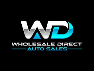 Wholesale Direct Auto Sales  logo design by hidro