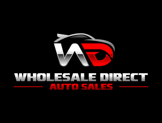 Wholesale Direct Auto Sales  logo design by juliawan90