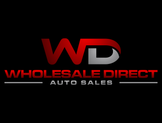 Wholesale Direct Auto Sales  logo design by p0peye