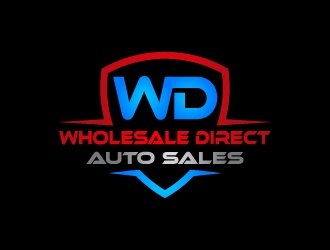 Wholesale Direct Auto Sales  logo design by aryamaity