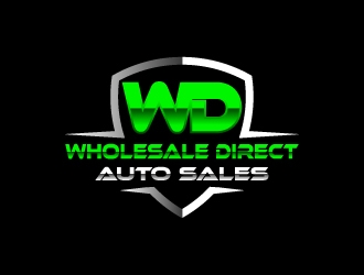 Wholesale Direct Auto Sales  logo design by aryamaity