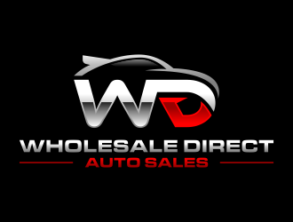 Wholesale Direct Auto Sales  logo design by juliawan90