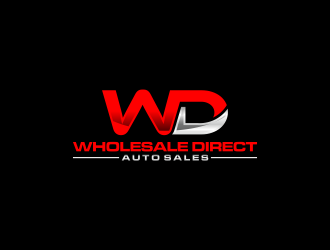 Wholesale Direct Auto Sales  logo design by RIANW