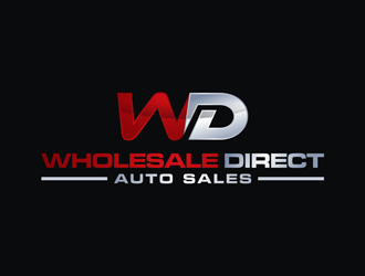 Wholesale Direct Auto Sales  logo design by Rizqy