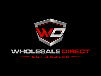 Wholesale Direct Auto Sales  logo design by evdesign