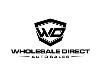 Wholesale Direct Auto Sales  logo design by evdesign