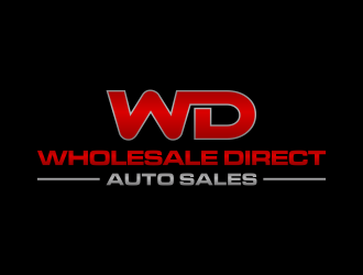 Wholesale Direct Auto Sales  logo design by N3V4