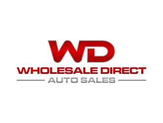 Wholesale Direct Auto Sales  logo design by N3V4