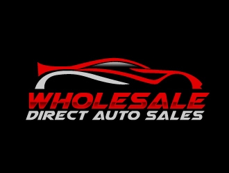 Wholesale Direct Auto Sales  logo design by AamirKhan