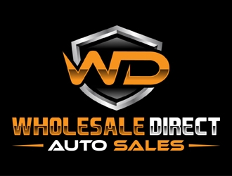 Wholesale Direct Auto Sales  logo design by MAXR