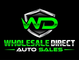 Wholesale Direct Auto Sales  logo design by MAXR