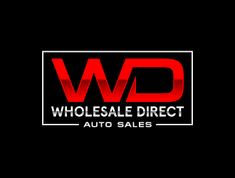 Wholesale Direct Auto Sales  logo design by Dakon