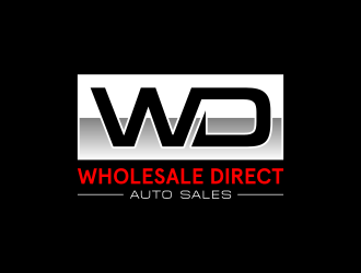 Wholesale Direct Auto Sales  logo design by Dakon