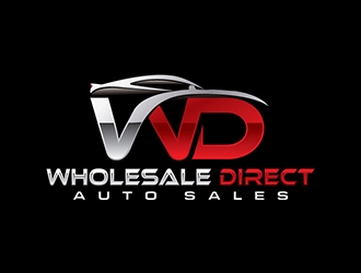 Wholesale Direct Auto Sales  logo design by gogo