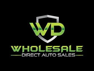 Wholesale Direct Auto Sales  logo design by gogo