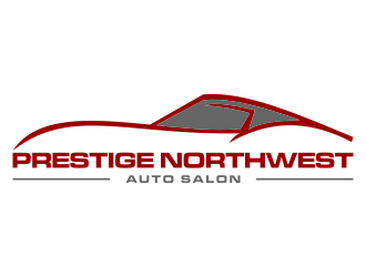 Prestige Northwest Auto Salon logo design by p0peye