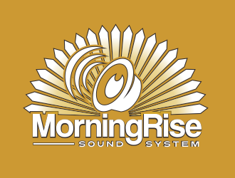 Morning Rise Sound System logo design by AisRafa