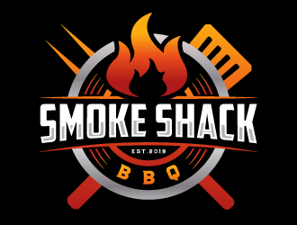 Smoke Shed BBQ logo design by akilis13